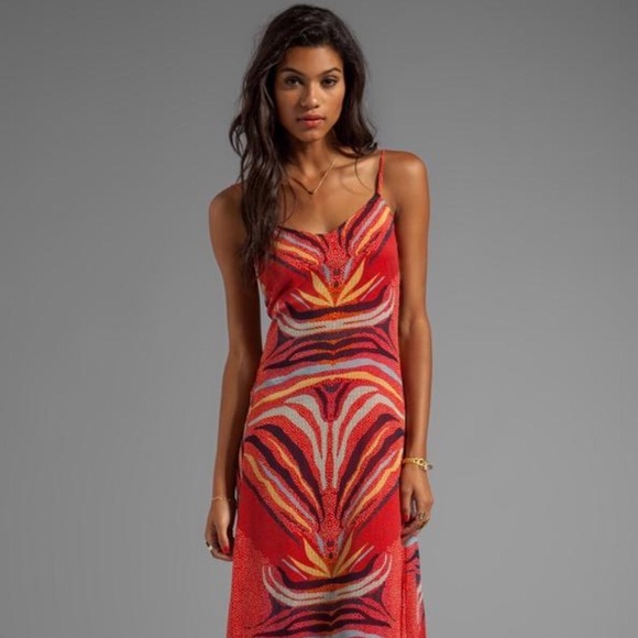 Mara Hoffman Dresses & Skirts - 💥SOLD💥 Mara Hoffman Red Phoenix maxi Dress 8